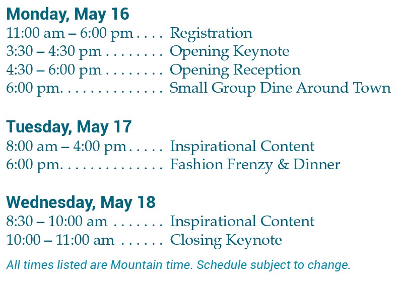 PWH Leadership Summit Agenda 2022